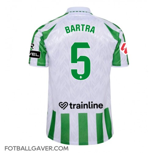 Real Betis Marc Bartra #5 Fotballklær Hjemmedrakt 2024-25 Kortermet Real Betis Marc Bartra #5 Fotballklær Hjemmedrakt 2024-25 Kortermet